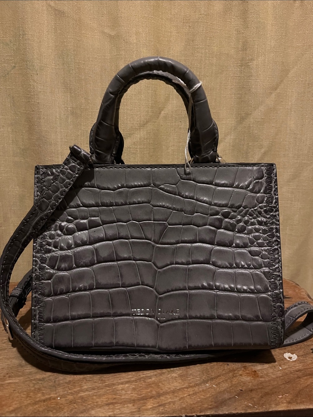 Teddy Blake grey mini bag